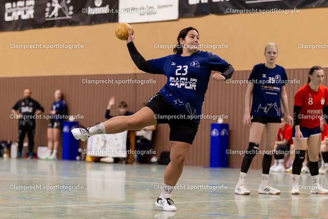 Handball I Damen I Saison 2025-2026 I Verbandsliga Süd I 15. Spieltag I HSG Kalkberg 06 - HSG Holsteinische Schweiz 156 | Svenja Hamel (23, HSG Kalkberg 06) - Realisiert mit Pictrs.com