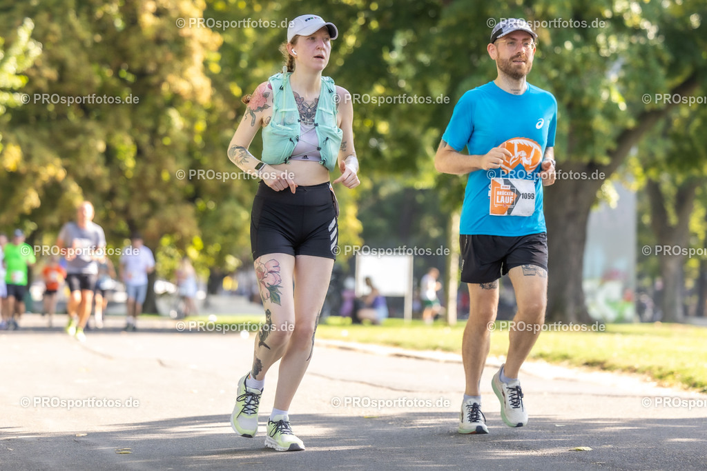 ASV OBI Brueckenlauf 2023 ; 10.09.2023 | Impressionen im Bereich des Katzenbuckels und des Rheinparks; ASV OBI Brueckenlauf 2023  am 10.09.2023 im Bereich Katzenbuckel und Rheinpark in Koeln/Deutschland. Photo: Ulrich Fassbender