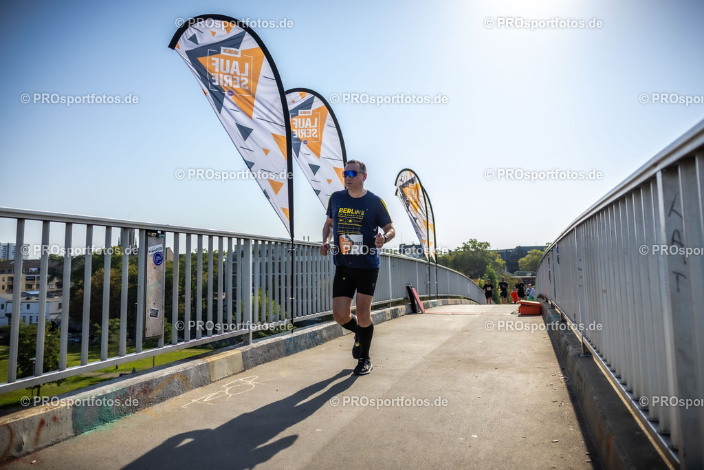 ASV OBI Brueckenlauf 2023 ; 10.09.2023 | Impressionen im Bereich des Katzenbuckels und des Rheinparks; ASV OBI Brueckenlauf 2023  am 10.09.2023 im Bereich Katzenbuckel und Rheinpark in Koeln/Deutschland. Photo: Ulrich Fassbender