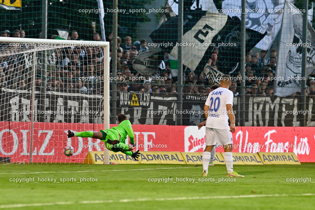 SAK vs. SK Sturm 22.7.2023 | #1 Kristijan Kondic, #20 Luka Vukovic