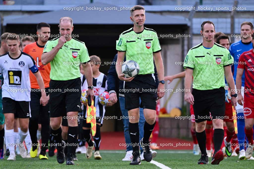 SV Spittal 1921 vs. SV St. Jakob  | Robert Patrick Nagele Referee, Martin Begusch Referee, Christoph Floredo Referee, SV Spittal 1921 vs. SV St. Jakob , SV Spittal 1921 vs. SV St. Jakob  am 20.09.2024 in Spittal an der Drau (Goldeck Stadion), Austria, (Photo by Bernd Stefan)