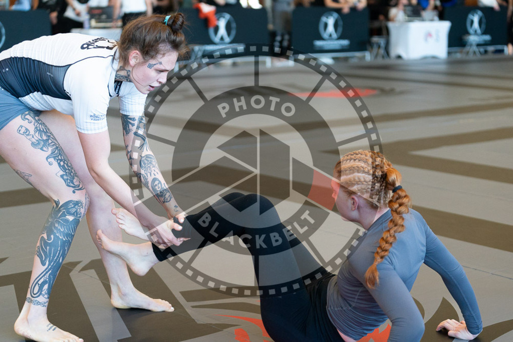 20250329PBB2585 | Fighters compete during the International Luta Livre (ILLCS) Germany IX Spring 2025 Competition spring on March 29, 2025 in Hannover, Germany.© Chiara Dazi