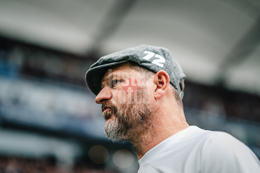 Fußball | Männer | Saison 2024/2025 | 2. Fußball-Bundesliga | 7. Spieltag | Hamburger SV vs. SC Paderborn 07 | 28.09.2024 | Trainer Steffen Baumgart (HSV)