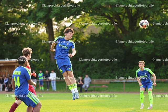 Fußball I Junioren I Kreispokal Lübeck I Finale I JSG Concordia Lübeck - TSV Siems I 09.06.2025.228 | Marcello Georgiev (16, JSG Concordia Lübeck) - Realisiert mit Pictrs.com
