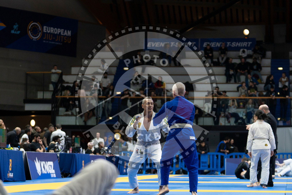 20240119PBB3568 | Fighters compete during the IBJJF European Championship in Paris, France, on January 19, 2024.