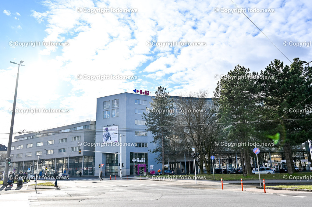 BFI_ Bulgariplatz Linz_ 18.01.2023-3 | 18.01.2023, Linz, AUT, Bulgariplatz Linz, im Bild BFI, Berufsfoerderungsinstitut, Bulgariplatz Linz