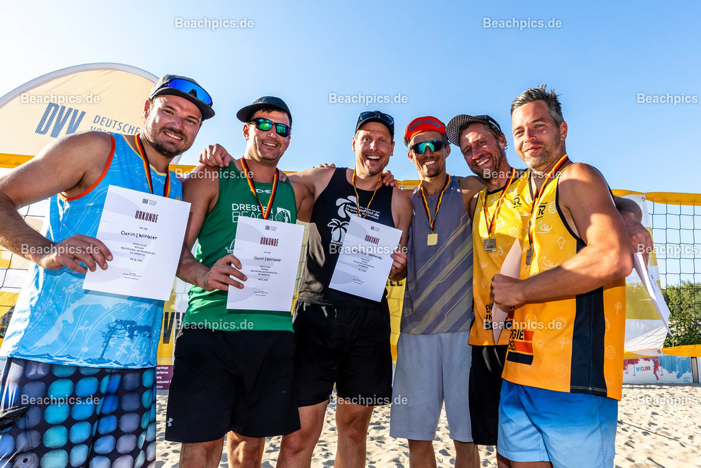 2023-00086443-DSBM-Deutsche-Senioren-Beach-Meisterschaft | Siegerehrung Platzierte DSBM 2023