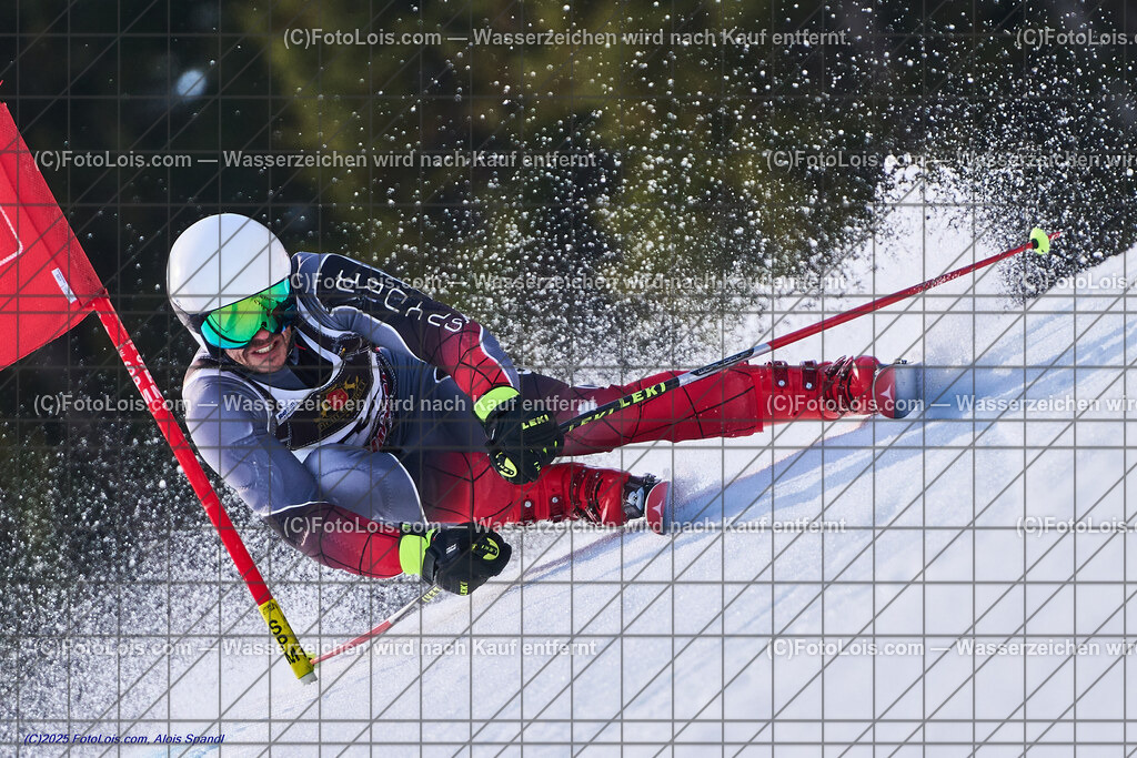 ALP0952_Steir-Meistersch_SG_Reiteralm_GRUeNWALD Florian  | LM-Super-G Steiermark auf der Reiteralm am Fr 28. März 2025.   Veranstalter: Steirischer Skiverband (5000)Durchführender Verein: WSV Pichl-Reiteralm (5083)
