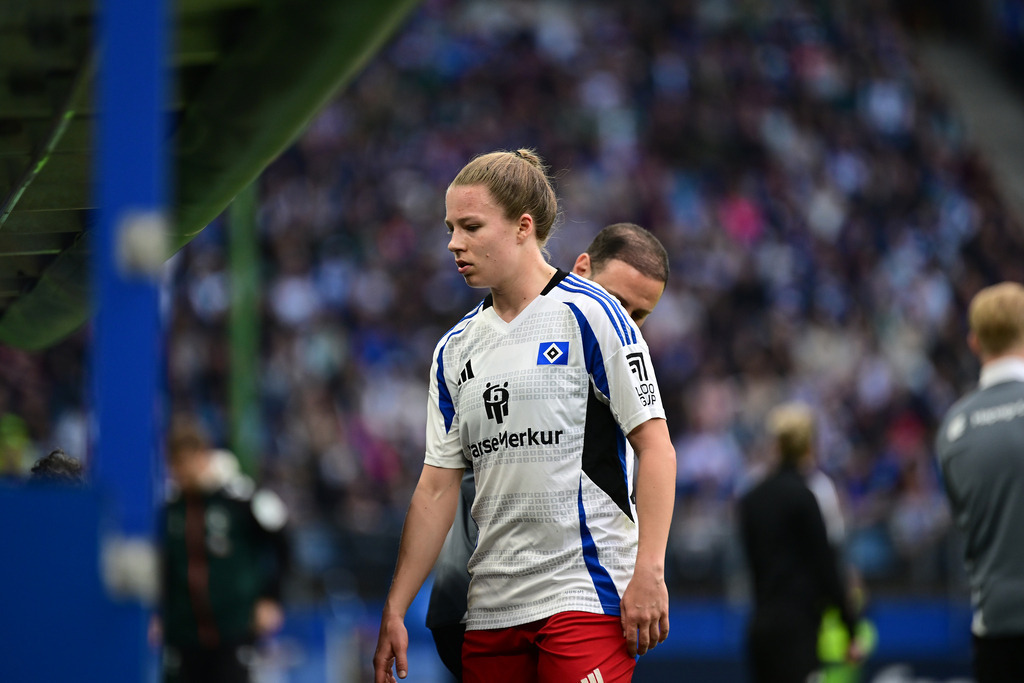 Fußball I Frauen I Saison 2024-2025 I DFB-Pokal I Halbfinale I Hamburger SV - SV Werder Bremen | Der Sportfotograf. - Realisiert mit Pictrs.com