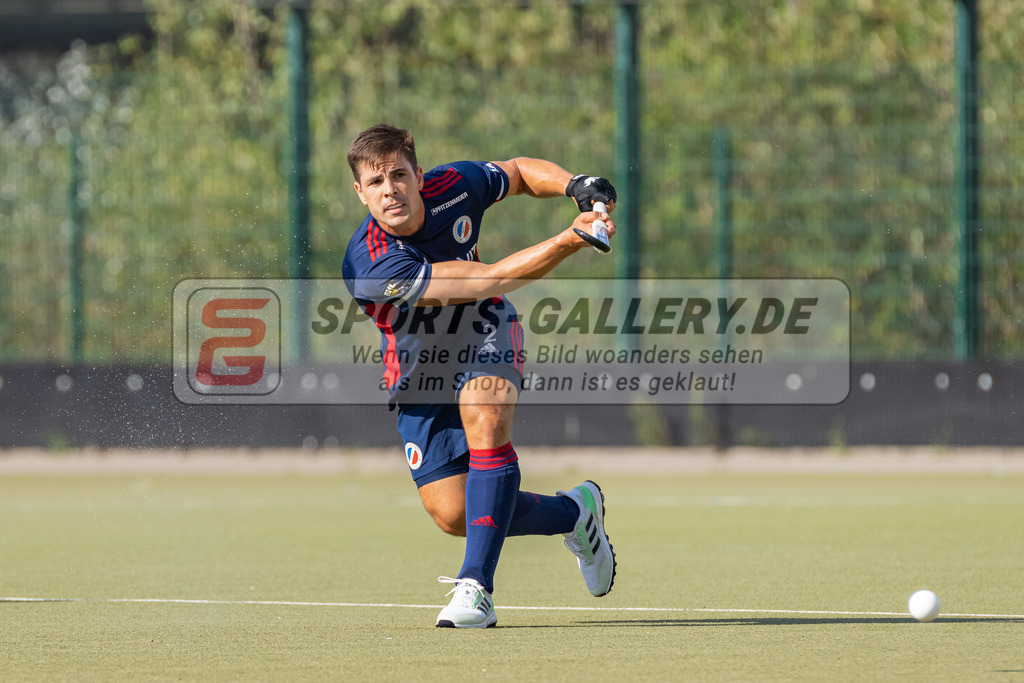 HK_20220903_109725 | 1. Bundesliga Herren Düsseldorfer HC - Mannheimer HC am 3.9.2022 DHC Düsseldorf, Düsseldorf , Gonzalo Peillat ( Mannheimer HC #2 )