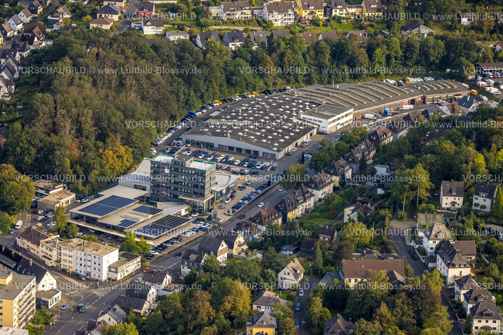 Siegen230912476 | Luftbild, Gewerbegebiet Leimbachstraße, Siegen-Rosterberg, Siegen, Siegerland, Nordrhein-Westfalen, Deutschland