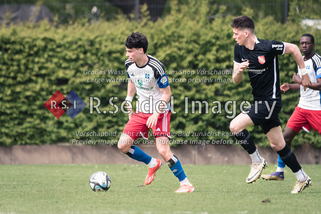 RS-1-046570 | Nicolas-Bernd Oliveira Kisilowski (#14, HSV II), Luca Mittelstädt (#9, Havelse)