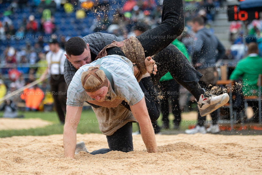 Schwingen -  St.Galler Kantonales 2025 | Unterwasser, 25.5.25, Schwingen - St.Galler Kantonales.