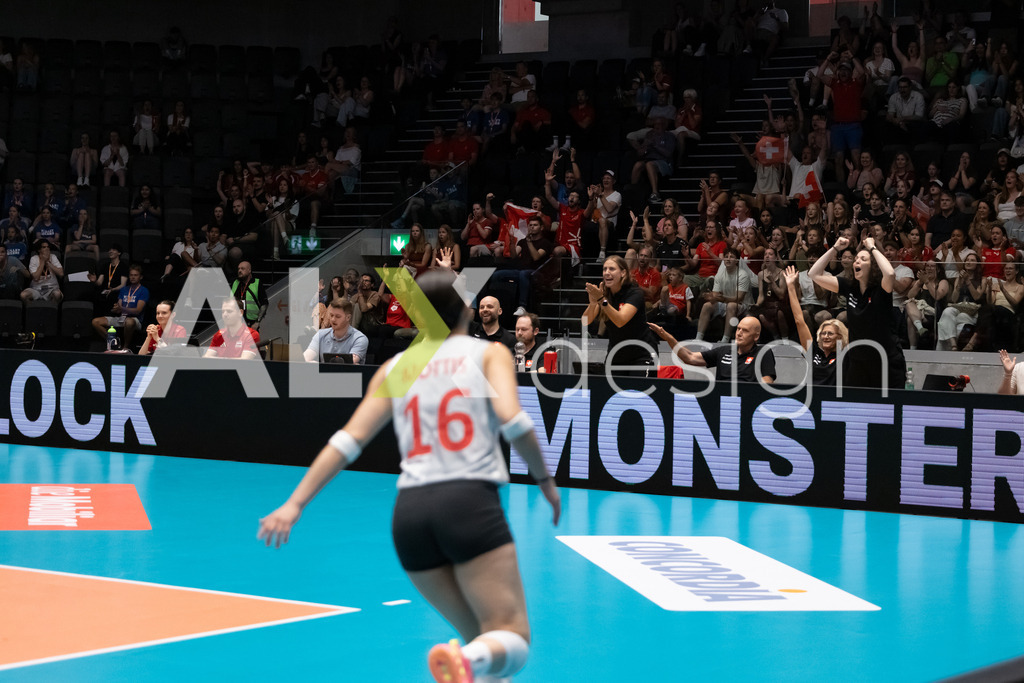 Austria v Switzerland - CEV European League Women | KRIENS, SWITZERLAND - JUNE 14: FABIANA MOTTIS of Switzerland during the CEV European League match between Austria and Switzerland at Pilatus Arena on June 14, 2026 in Kriens, Switzerland. - Realisiert mit Pictrs.com