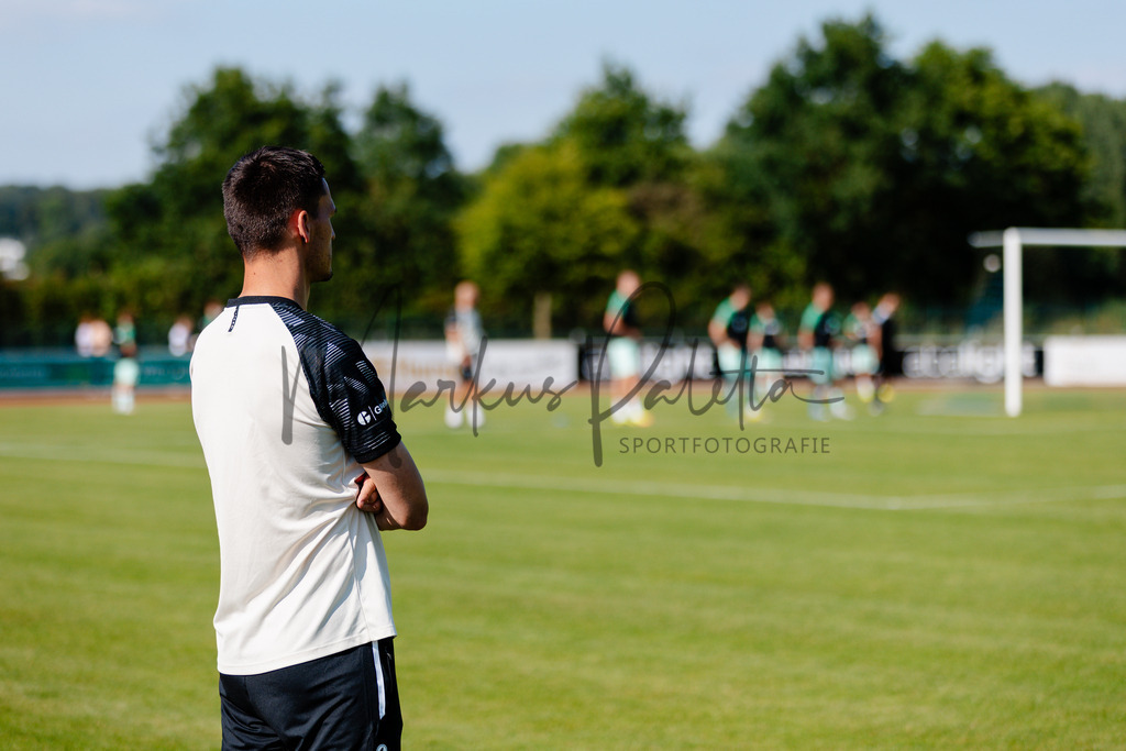 Testspiel, Saison 2026/27: SC Preußen Münster - Kickers Emden | Billerbeck, 10.07.2026: Testspiel, SC Preußen Münster gegen Kickers Emden auf der Anlage des DJK Billerbeck in Billerbeck. Foto: sportfotografie.ms | Markus Paletta - Realisiert mit Pictrs.com