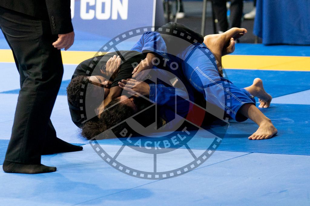 20240124PBB05239 | Fighters compete during the second day of the IBJJF European Championship in Paris, France, on January 24, 2024.