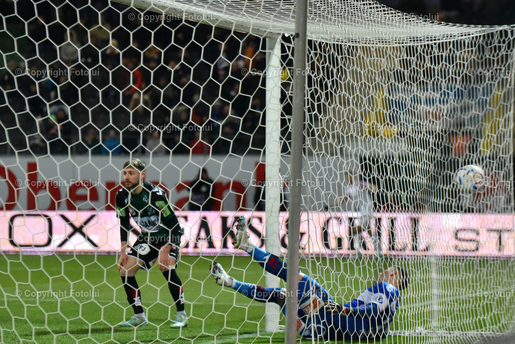 A_LUI_20230304_0035 | SPORT FUSSBALL ADMIRAL BUNDESLIGA SV RIED VS AUSTRIA WIEN
IM BILD:  Tor (Austria Wien)

FOTO:FOTOLUI/UW