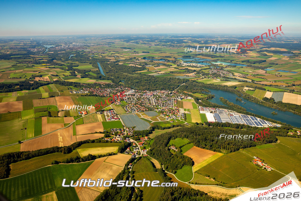 Das Luftbild zeigt :  Mamming - Die Luftaufnahme wurde 2023 vom UL-Flugzeug aus erstellt ( keine Drohne ) - Hochauflösende Luftaufnahme - Für grossformatige Ausdrucke geeignet. Die Geschenkidee !Mit Lizenz und Bildrechte bestellbar