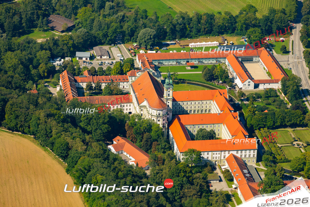 Das Luftbild zeigt :  Fürstenfeldbruck - Die Luftaufnahme wurde 2024 vom UL-Flugzeug aus erstellt ( keine Drohne ) - Hochauflösende Luftaufnahme - Für grossformatige Ausdrucke geeignet. Die Geschenkidee !Mit Lizenz und Bildrechte bestellbar
