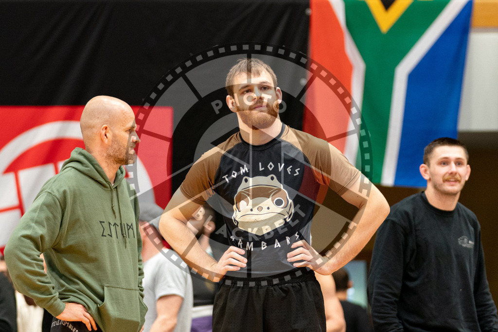 20230916PBB3162 | Fighters compete during the grappling tournement ADCC Trials (European, Middle East and African Championship) in Warsaw, Poland, on September 16, 2023.