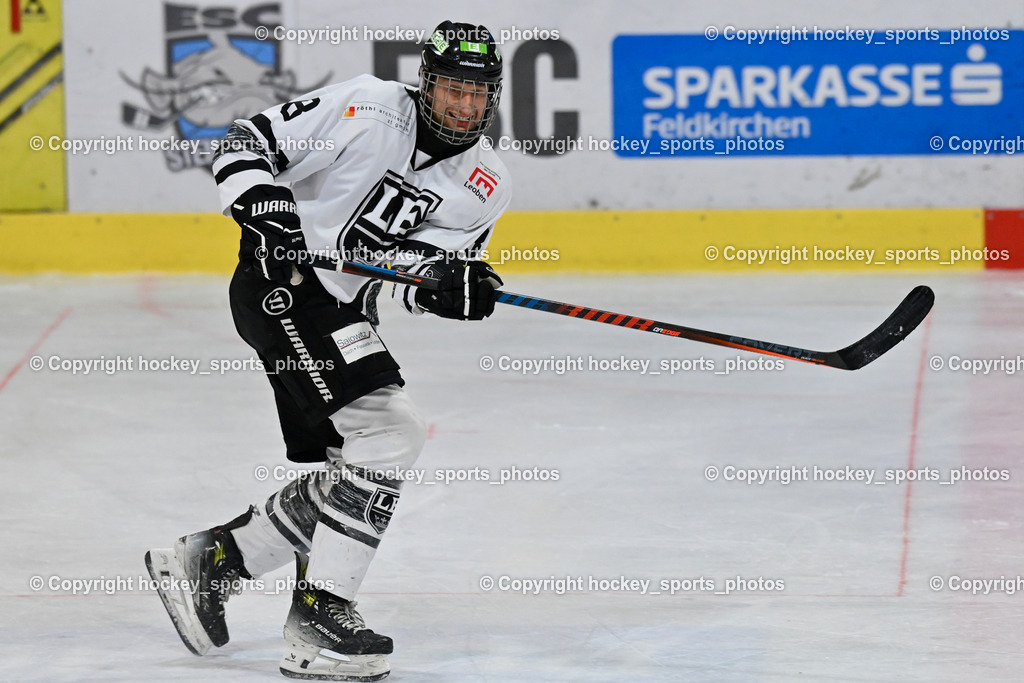 ESC Sparkasse Steindorf vs. LE Kings | #8 Herzl Marco LE Kings, ESC Sparkasse Steindorf vs. LE Kings, ESC Sparkasse Steindorf vs. LE Kings am 01.11.2025 in Steindorf (Ossiachersee Halle), Austria, (Photo by Bernd Stefan)