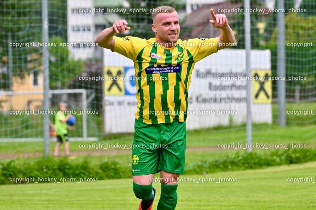 WSG Radenthein vs. St. Michael ob Bleiburg | #98 Gaber Petric WSG Radenthein, WSG Radenthein vs. St. Michael ob Bleiburg, WSG Radenthein vs. St. Michael ob Bleiburg  am 15.06.2024 in Radenthein (Sportplatz Radenthein), Austria, (Photo by Bernd Stefan)