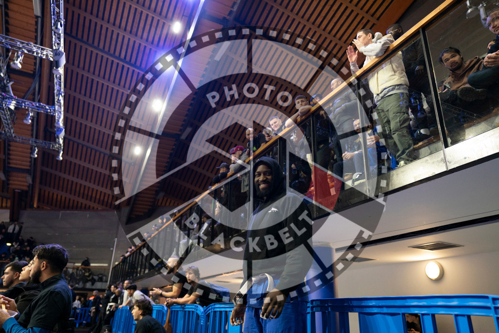 20240119PBB1126 | Fighters compete during the IBJJF European Championship in Paris, France, on January 19, 2024.