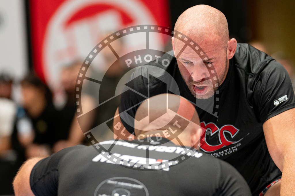 20230916PBB4436 | Fighters compete during the grappling tournement ADCC Trials (European, Middle East and African Championship) in Warsaw, Poland, on September 16, 2023.
