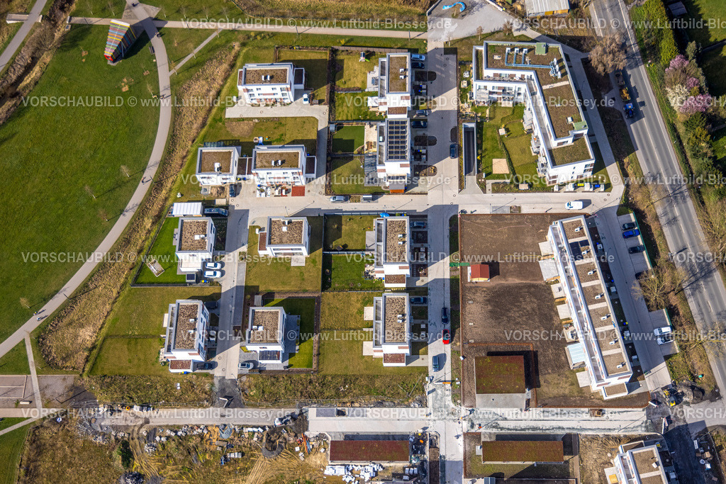 Selm260307008 | Luftbild, Wohnen am Auenpark Baustelle mit Neubau Wohnhäuser, Beifang, Selm, Münsterland, Nordrhein-Westfalen, Deutschland