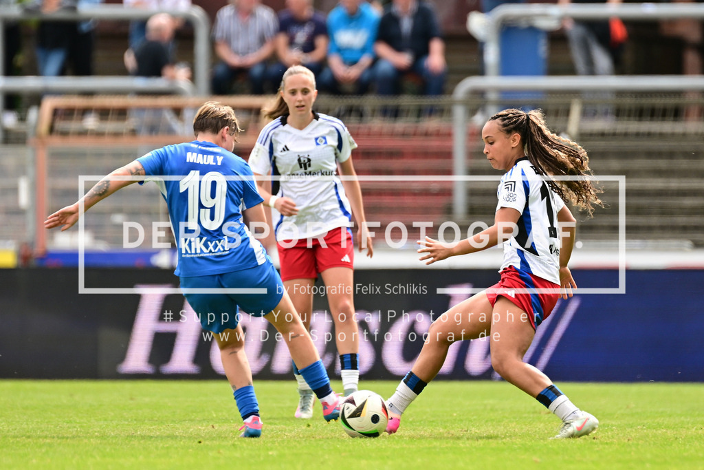 Fußball I Frauen I Saison 2024-2025 I 2. Bundesliga I 26. Spieltag I SV Meppen - Hamburger SV I 022787 | Der Sportfotograf. - Realized with Pictrs.com