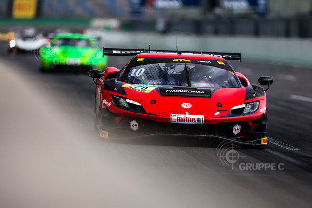 DTM225_052412502512347JS_JS | DTM, 3. + 4. Rennen Lausitzring 2025 - Foto: Gruppe C Photography; #10 Ferrari 296 GT3, EMIL FREY RACING: Ben Green - Realisiert mit Pictrs.com
