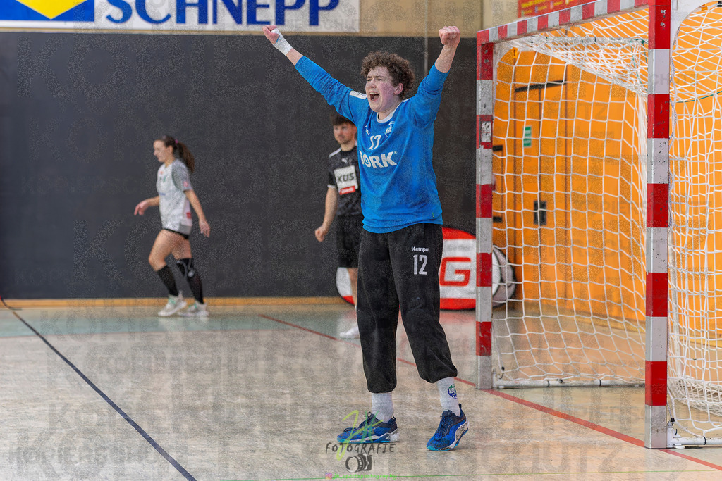 Jugendbundesliga wJA, Pokalrunde, HSG Kleenheim/Langgöns - Frisch Auf Göppingen | Jugendbundesliga wJA, Pokalrunde, HSG Kleenheim/Langgöns - Frisch Auf Göppingen am 28.02.2026 in Oberkleen (Weidig-Halle)Photo © 2026 - Jörg Heinrich - Realisiert mit Pictrs.com