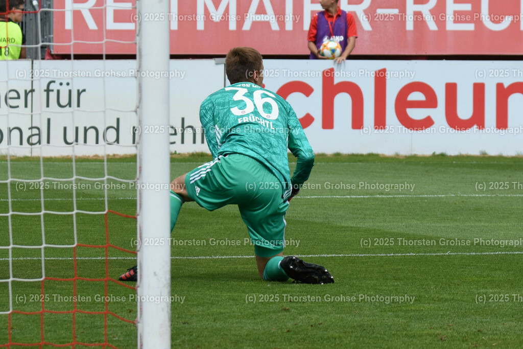 3. Football - League Wuerzburg vs. Bayern II | 3. Football - League Wuerzburg vs. Bayern II, Wuerzburger Kickers vs. Bayern Muenchen II on 20.07.2019 in the Flyeralarm ARENA in Wuerzburg, (Germany)

Image: Christian Fruechtl 36 (Bayern Muenchen II)

DFL REGULATIONS PROHIBIT ANY USE OF PHOTOGRAPHS as IMAGE SEQUENCES and/or QUASI-VIDEO. - Realisiert mit Pictrs.com