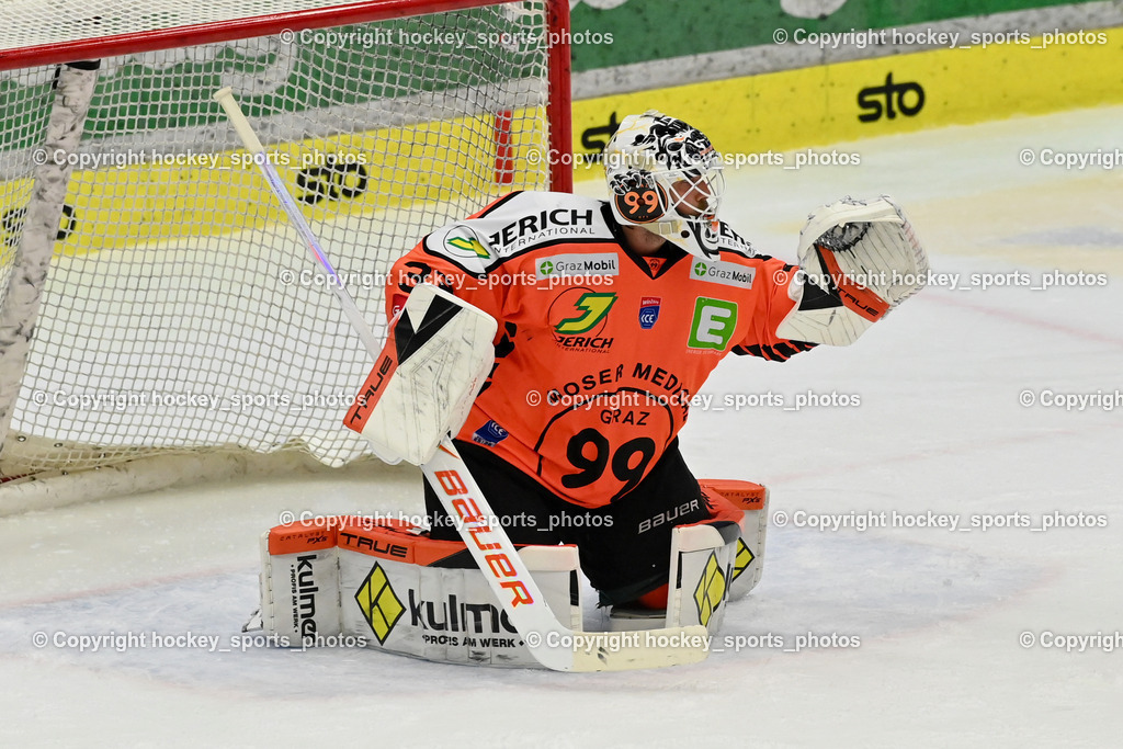 EC IDM WÄRMEPUMPEN VSV vs. MOSER MEDICAL GRAZ99ERS | #33 Maxime Lagacé Graz 99ers, EC IDM WÄRMEPUMPEN VSV vs. MOSER MEDICAL GRAZ99ERS, EC IDM WÄRMEPUMPEN VSV vs. MOSER MEDICAL GRAZ99ERS am 17.03.2026 in Villach (Stadthalle Villach), Austria, (Photo by Bernd Stefan)