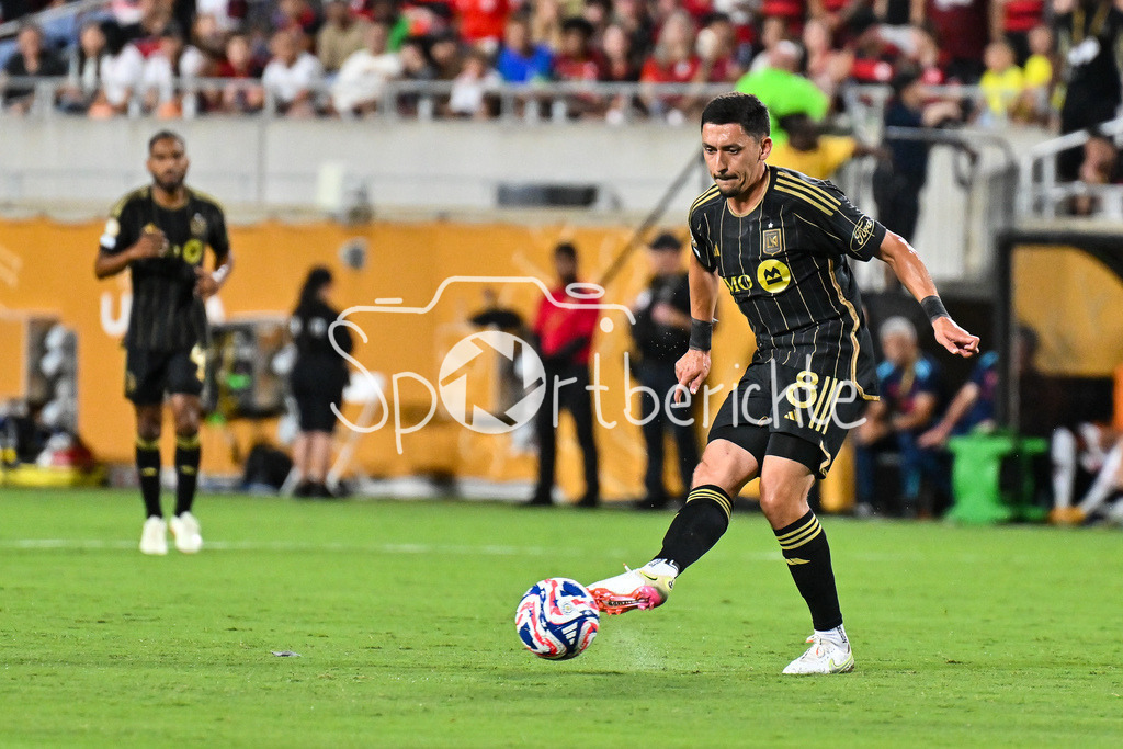 Los Angeles FC - CR Flamengo | am Mark DELGADO (Los Angeles 8) / Einzelfoto / Freisteller / FIFA Club World Cup: Los Angeles FC - CR Flamengo, Camping World Stadium am 24.06.2025 / NOT FOR SALE IN USA