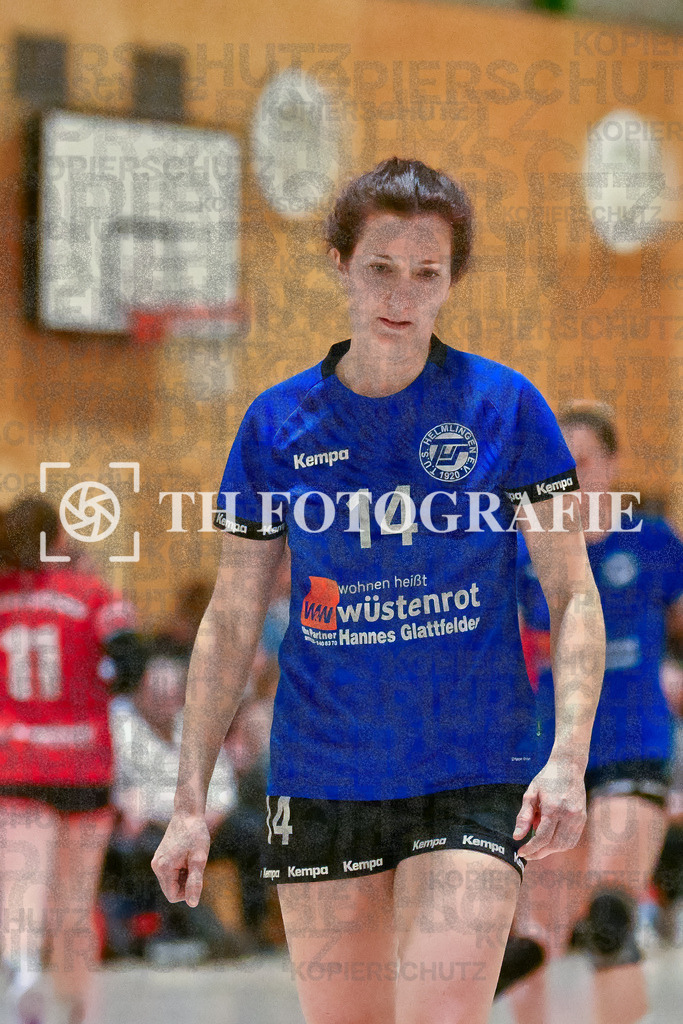 GER, SG Maulburg/Steinen - TuS Helmlingen, Frauen-Handball, Oberliga Suedbaden, 19. Spieltag, Saison 2024/2025, 23.03.2025 | Julia Kehret (TuS Helmlingen, #14)GER, SG Maulburg/Steinen - TuS Helmlingen, Frauen-Handball, Oberliga Suedbaden, 19. Spieltag, Saison 2024/2025, 23.03.2025Foto: TH Fotografie/Thomas Hess