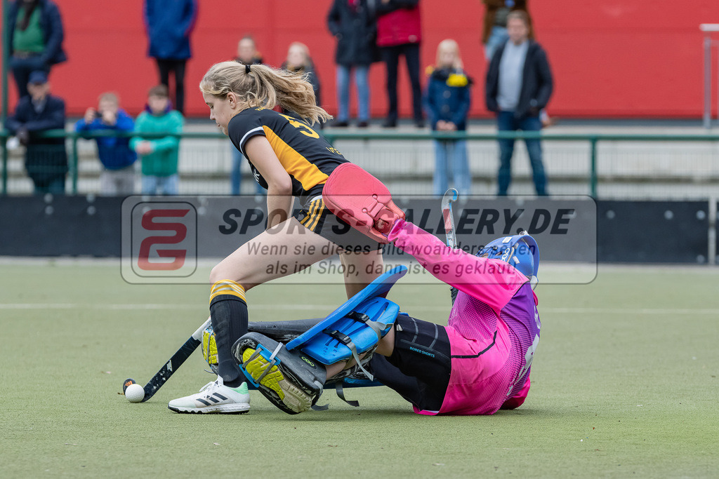 HK_20231022_105978 | Platz 3 Deutsche Meisterschaft Feld WU16 Berliner HC - Harvestehuder THC am 22.10.2023 DHC, Düsseldorf ,