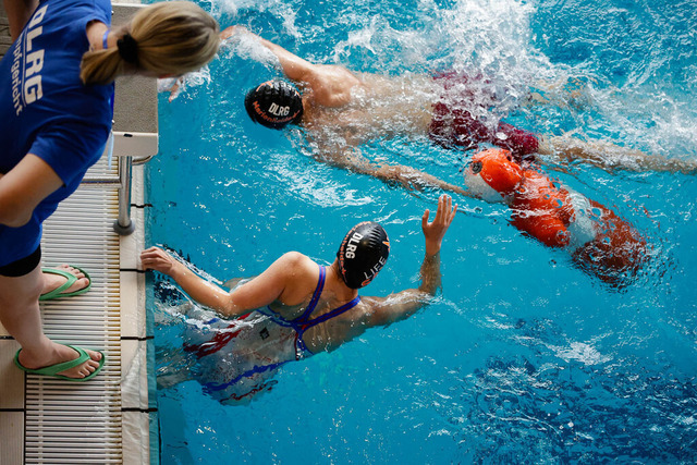 DLRG, Wettkampf, Rettungssport, Landesverbandsmeisterschaften 2026 14.06.2026 | Bedburg, Deutschland - June, 14: Landesmeisterschaften im Rettungssport der Mannschaften im DLRG Landesverband Nordrhein. (Foto: Benedikt Lang (DLRG) - Realisiert mit Pictrs.com