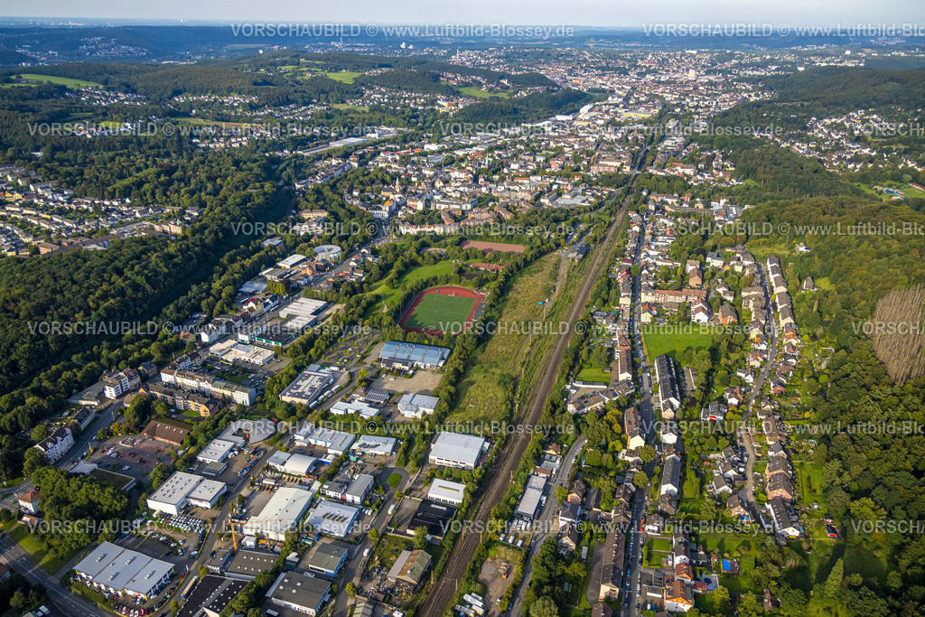 Hagen230903804 | Luftbild, Ennepepark Sportanlage und Freizeitanlage Hagen-Haspe, Halle Dogan Arena, Haspe, Hagen, Ruhrgebiet, Nordrhein-Westfalen, Deutschland