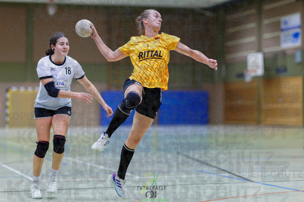 Frauen Oberliga Mitte (HHV); HSG Eibelshausen/Ewersbach - HSG Linden | Frauen Oberliga Mitte (HHV); HSG Eibelshausen/Ewersbach - HSG Linden am 15.11.2025 in Eibelshausen (Holderberghalle)Photo © 2025 - Jörg Heinrich - Realisiert mit Pictrs.com