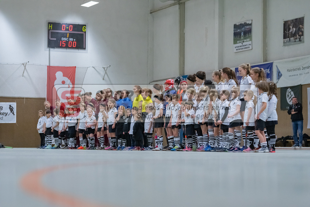 HK_20230226_105043 | Deutsche Meisterschaft WU16 Spiel um Platz 7 Düsseldorfer SC - HC Ludwigsburg am 26.2.2023 DSC 99, Düsseldorf ,