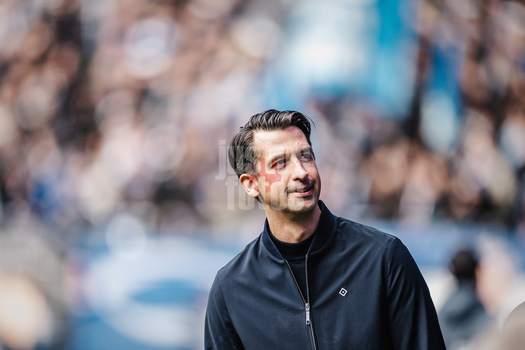 Fußball | Männer | Saison 2023/2024 | 2. Fußball-Bundesliga | 23. Spieltag | Hamburger SV vs. SV 07 Elversberg | 25.02.2024 | Sportvorstand Jonas Boldt