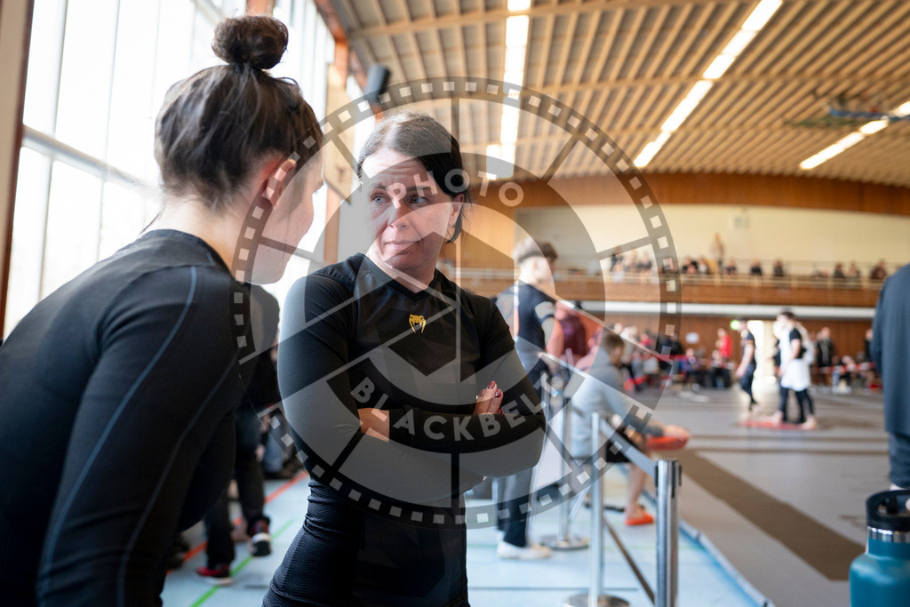 20240309PBB5086 | Fighters compete during the International Luta Livre (ILLCS) Spring Championship in Hannover, Germany, on March 9, 2024.