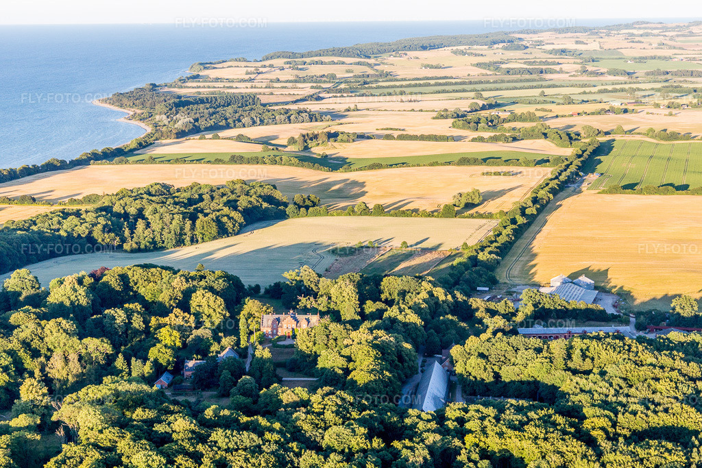 Aerial view: View of the town in Stege in the state Zealand, Denmark.Photo: IMG_108625.jpg taken on 07/04/2018 by Werner Riehm/FLY-FOTO.comResolution of the original: 5472 x 3648 px