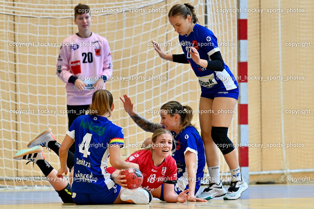 SC Ferlach vs. SSV Dornbirn 17.9.2022 | #4 SENITZA Luisa Marina, #18 MARKSTEINER Viktoria, #6 KAVALAR Anna-Maria, #27 BEGOVIC Elmedina