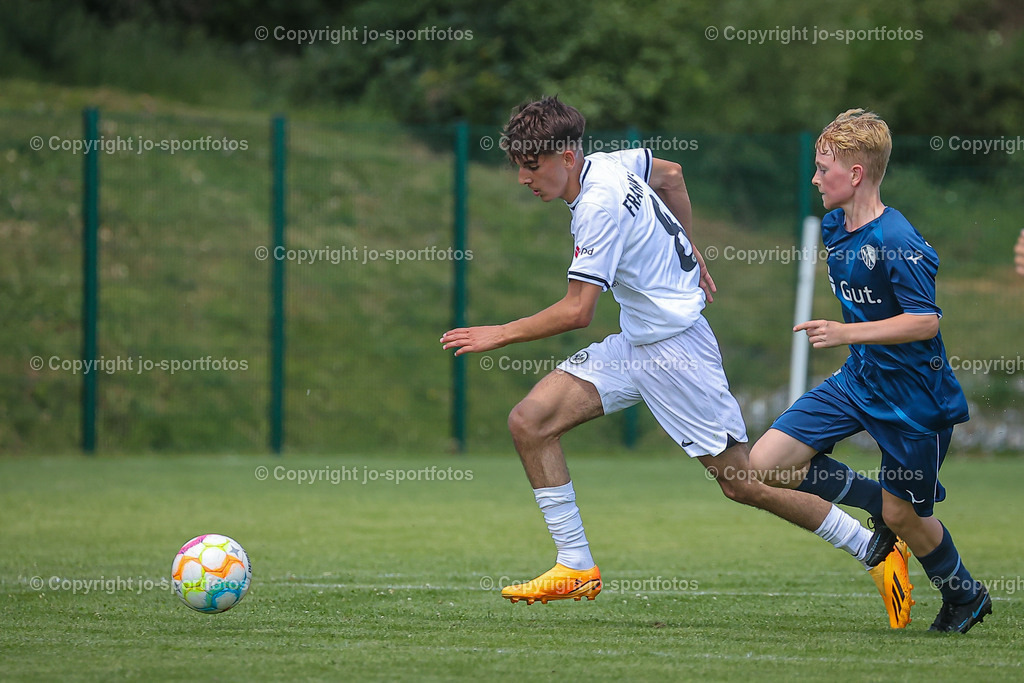 BQ3I6797 | 17.06.2023; Testspiel; Rasenplatz Offdilln; VfL Bochum U17 - Eintracht Frankfurt U17; Ergebnis: 3:1 (1:1)