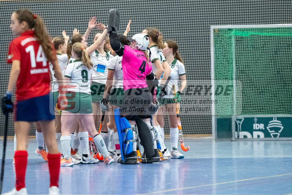 HK_20250223_103107 | Deutsche Meisterschaft wU14 Finale und Ehrungen am 23.2.2025 Düsseldorfer HC, Düsseldorf