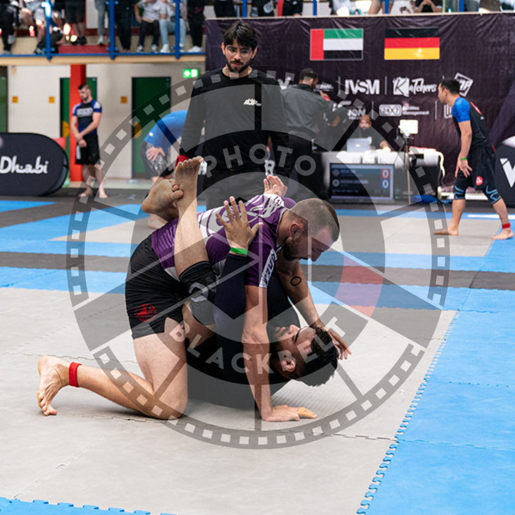 20230826PBB56766 | Fighters compete during the AJP INTLPRO BJJ and grappling competition in Hamburg, Germany, on August 26 2023.