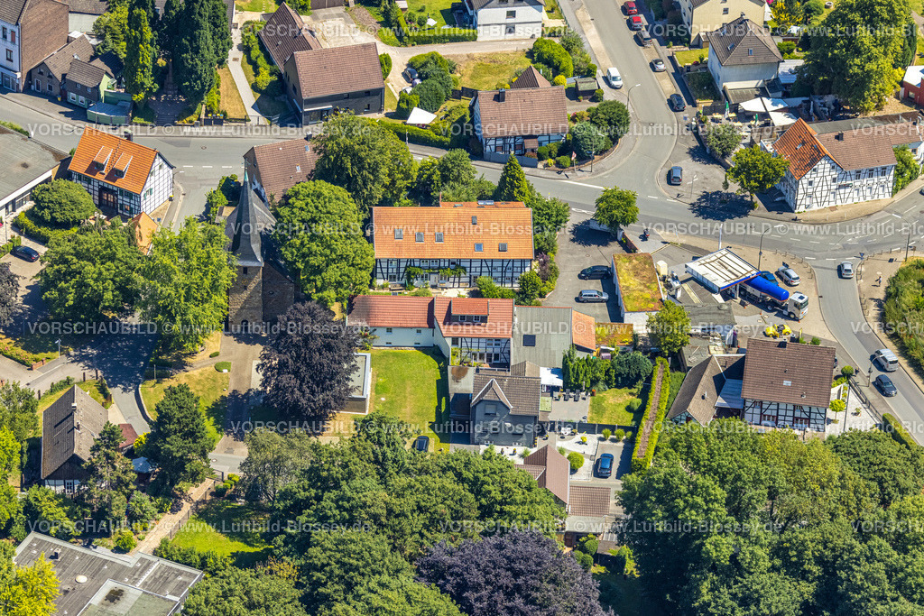 Dortmund220705882 | Luftbild, Evang. Kirche Bodelschwingh - Schloßkirche, Bodelschwingh, Dortmund, Ruhrgebiet, Nordrhein-Westfalen, Deutschland