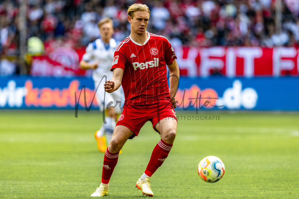 Fortuna Düsseldorf vs. Karlsruher SC | Düsseldorf, 30.04.2023: 2. Bundesliga, 30. Spieltag, Fortuna Düsseldorf gegen Karlsruher SC in der Merkur Arena in Düsseldorf. Foto: sportfotografie.ms | Markus Paletta - Realisiert mit Pictrs.com